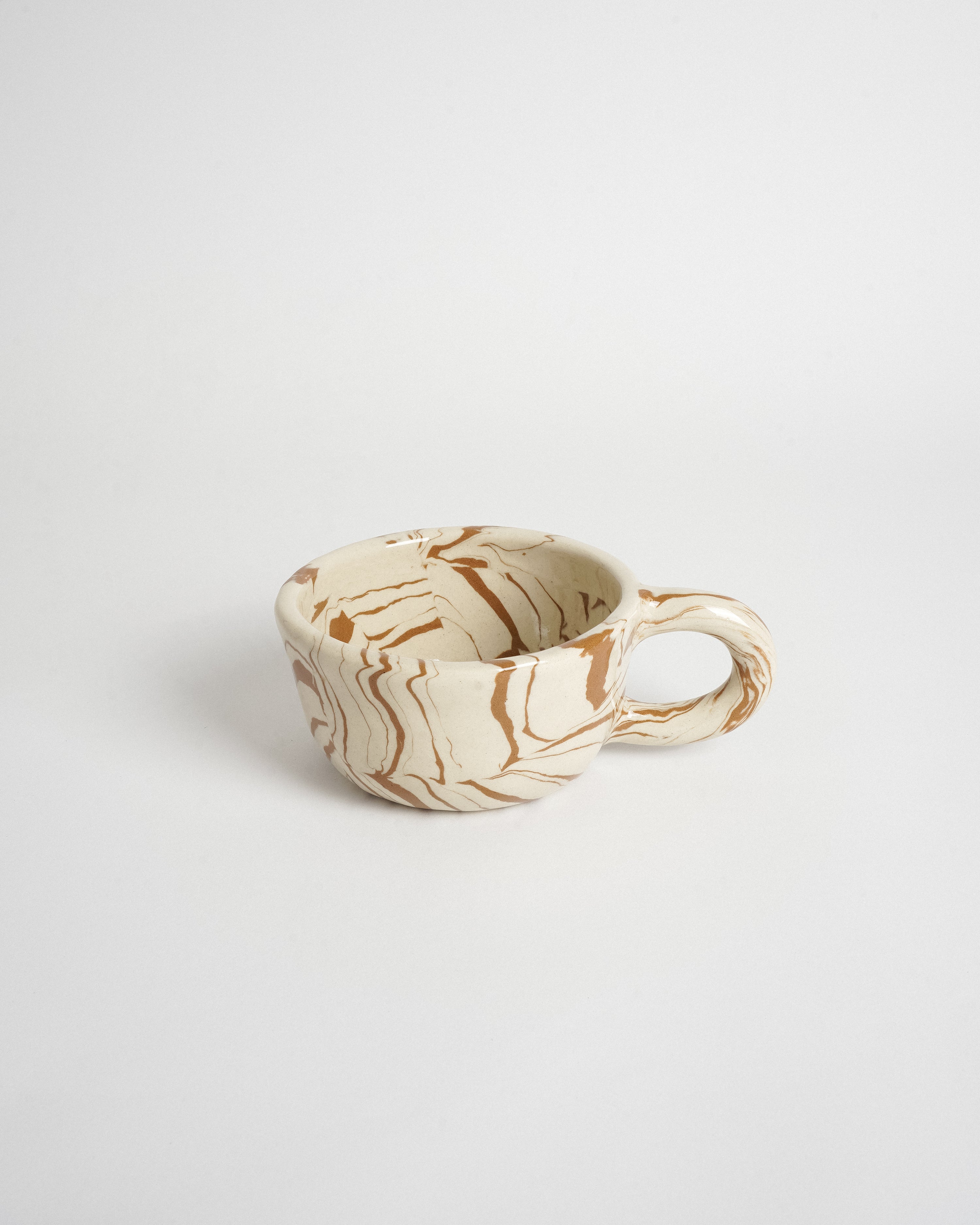 Latte Mug Stripe Choco